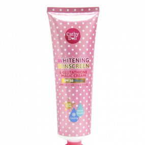 CATHY DOLL L-GLUTATHIONE MAGIC CREAM SPF 50 WHITENING SUNSCREEN - (60ml)