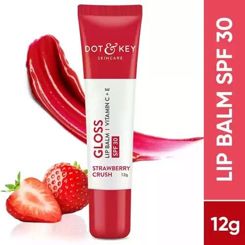 Dot and Key Gloss Boss Vitamin C + E Lip Balm with SPF 30 - cherry pop