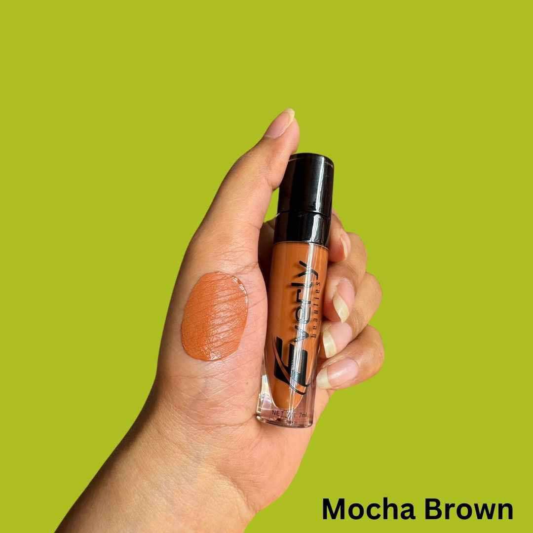 Everly Beauties Liquid Lipstick - Mocha Brown