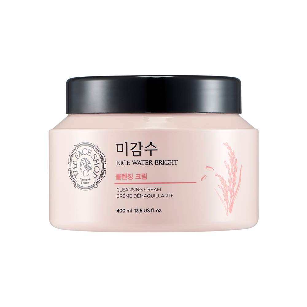The face shop rice water bright cleansing cream – 400ml