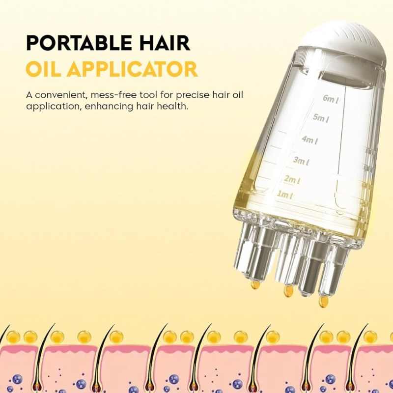 Mini Portable Scalp Oil Applicator (1 Pc)