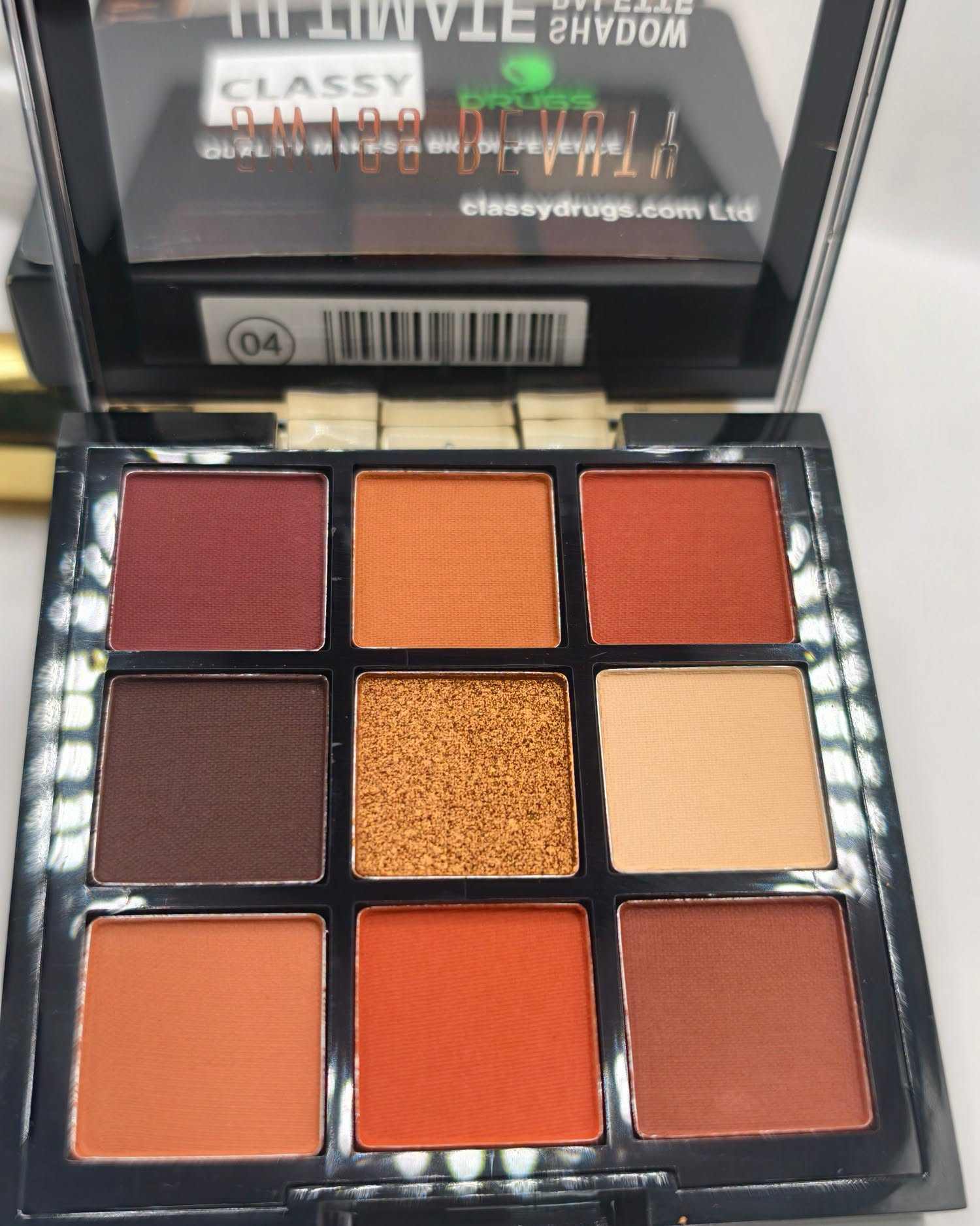 Swiss Beauty Ultimate Eyeshadow Palette 9 Color 04