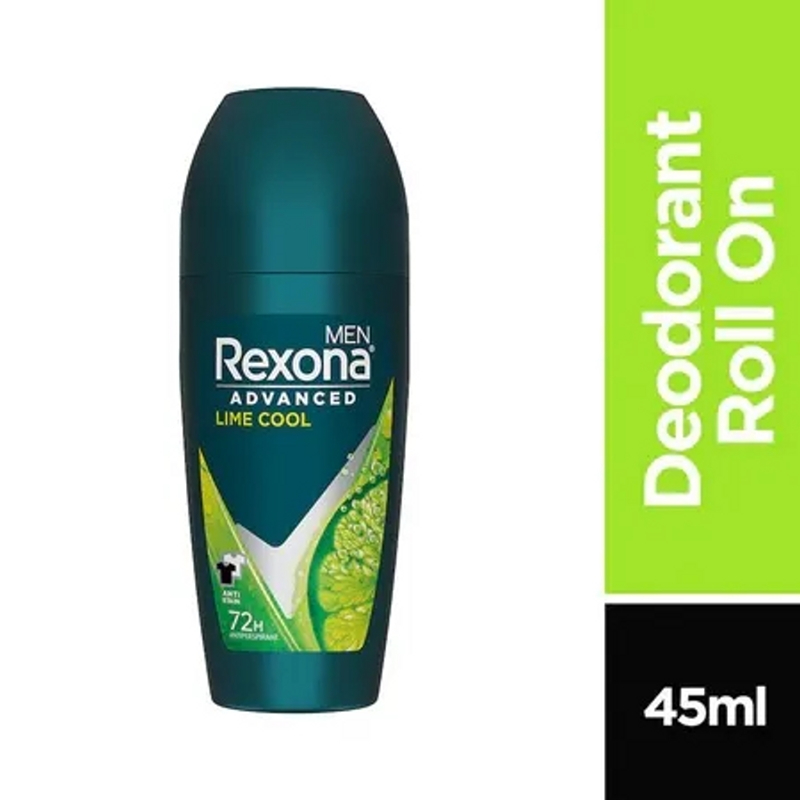 Rexona Men Lime Cool Deodorants Dry Roll On For Men 45 ml