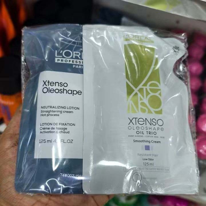 L'Oréal Paris X-Tenso Oleoshape hair straightening cream + Neutraliser For Resistant Hair 125 ml +125 ml(R)