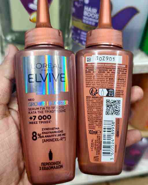 LOréal Paris Elvive 8% Growth Booster Anti-Fall Scalp Serum (pair up)