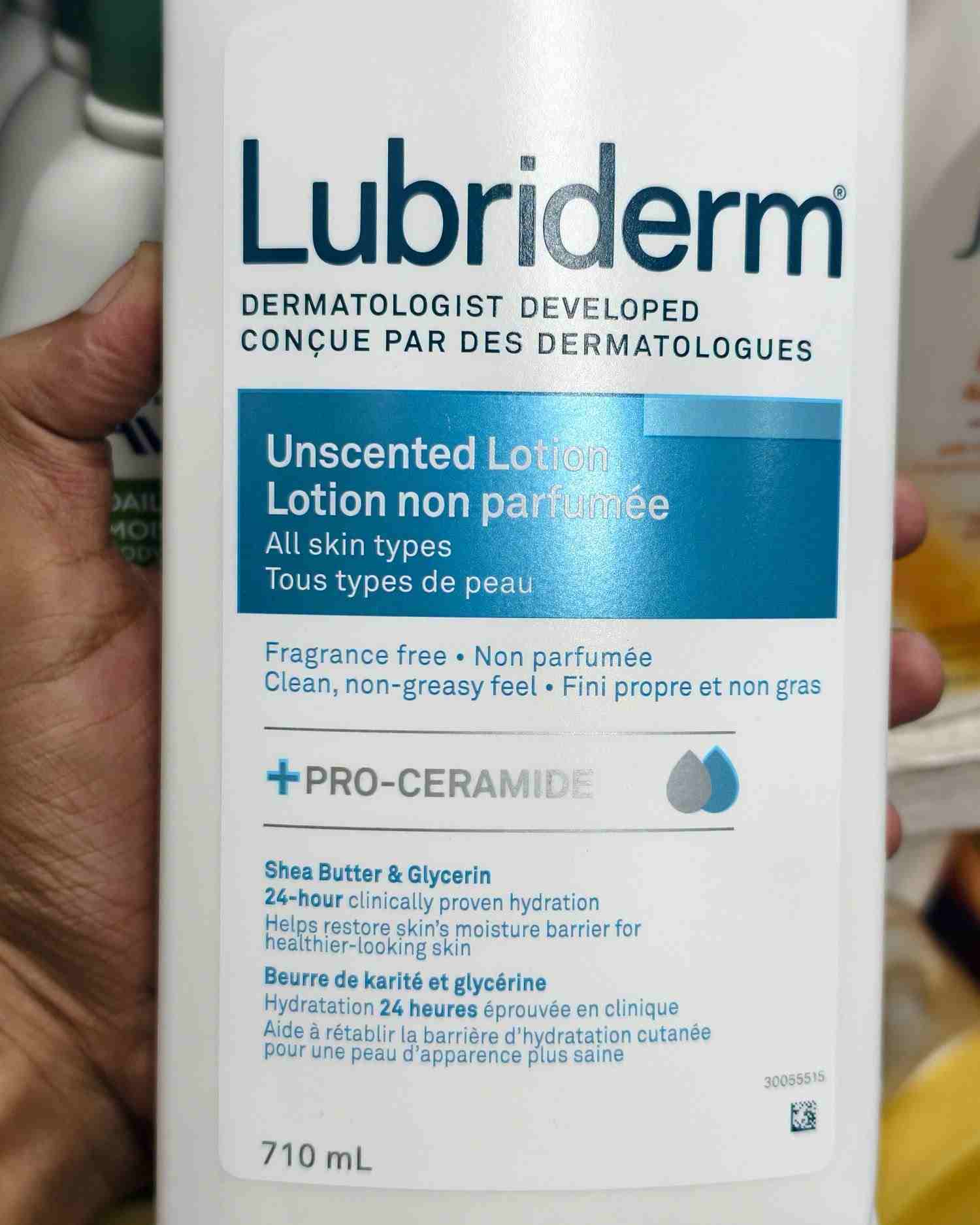 Lubriderm Unscented Lotion (pair up)