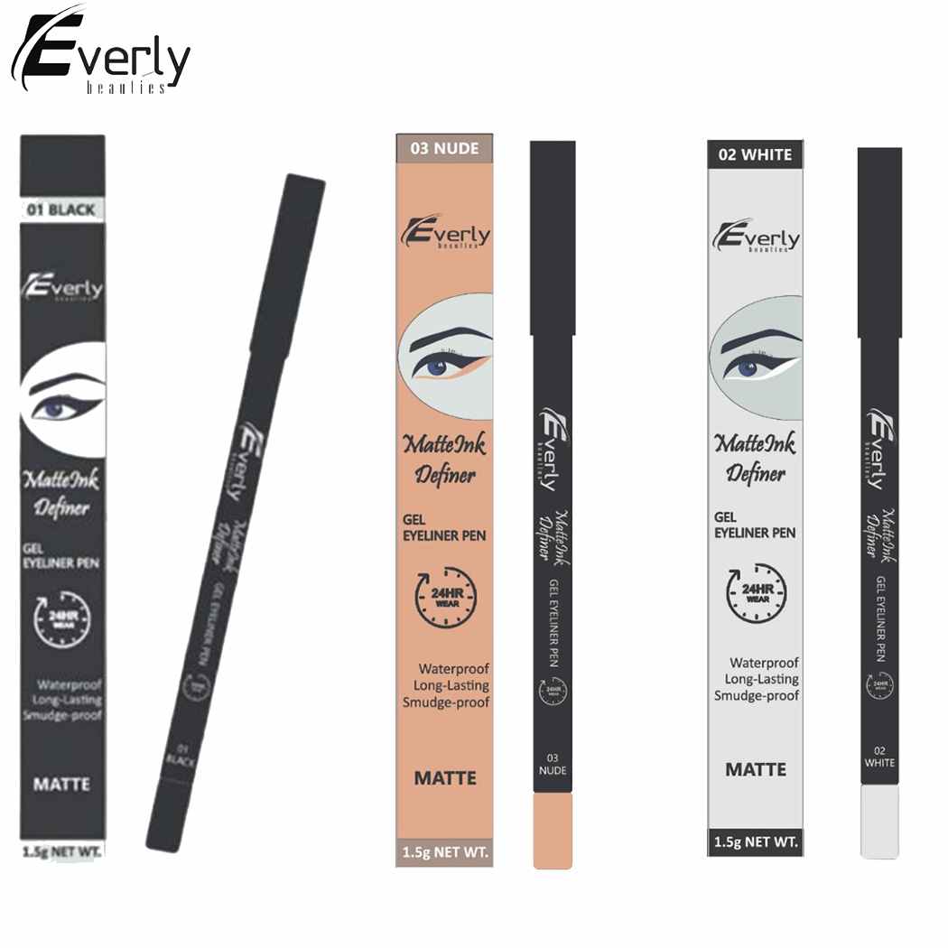 Everly Beauties Matte Ink Definer Waterproof Gel Eyeliner Pen