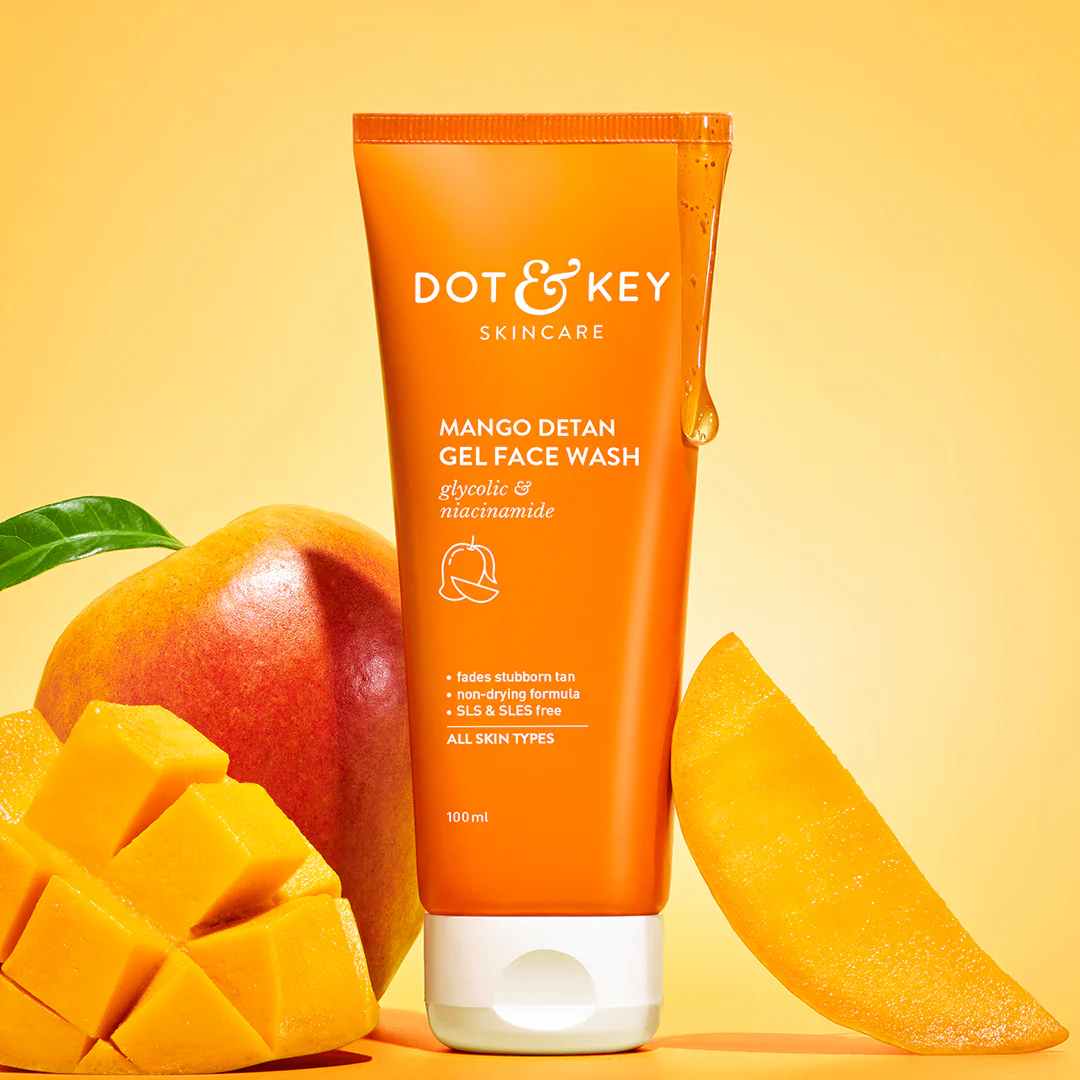 Dote & Key Mango Detan Gel Face Wash 100ml