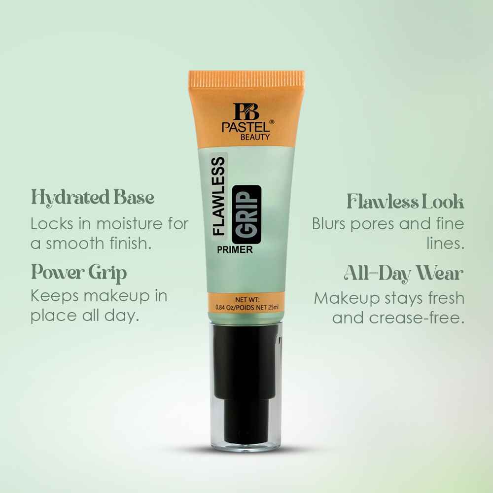 PASTEL BEAUTY FLAWLESS GRIP PRIMER 25 ml - Green