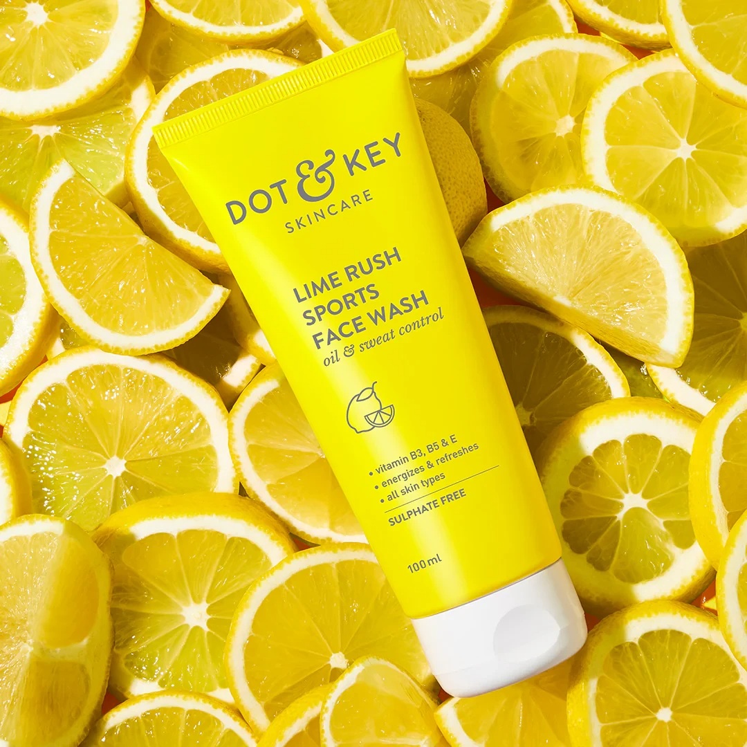 Dot & Key Lime Rush Sports Facewash 100 ml For oily To Combination skin