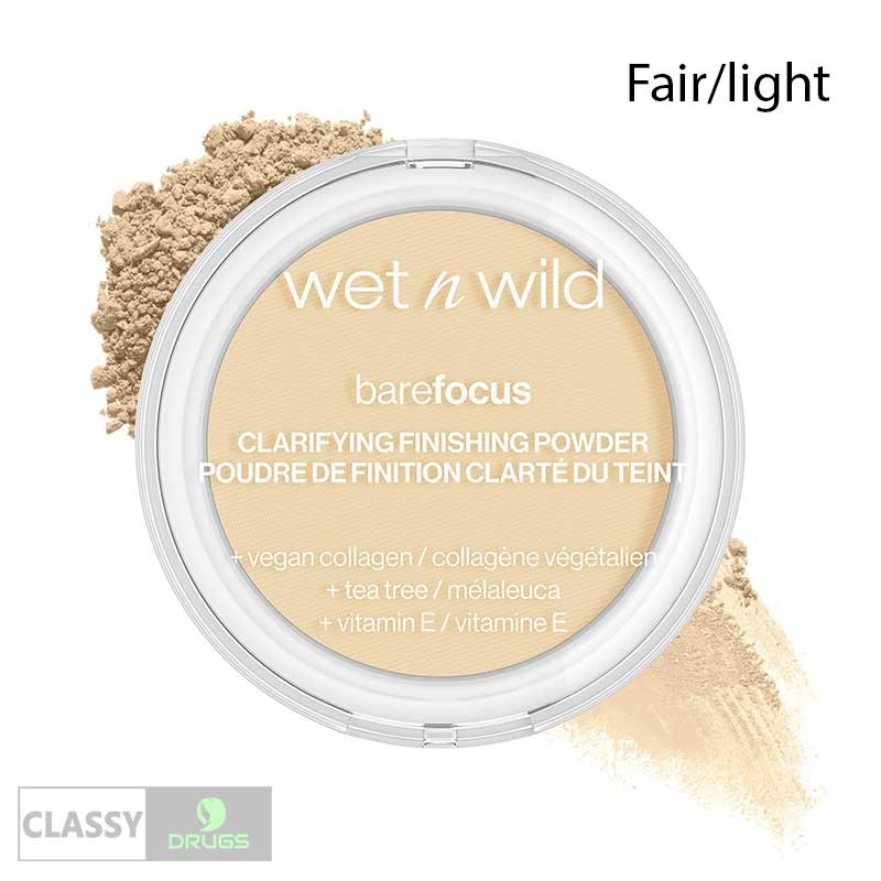 Wet N Wild Bare Focus Clarifying Finishing Powder - Fair/ Light