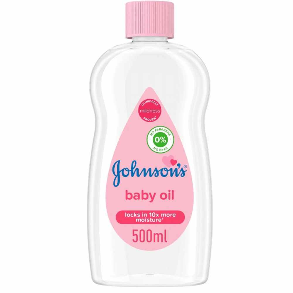 Johnson's Baby Oil with Vitamin E 500 ml- Italy