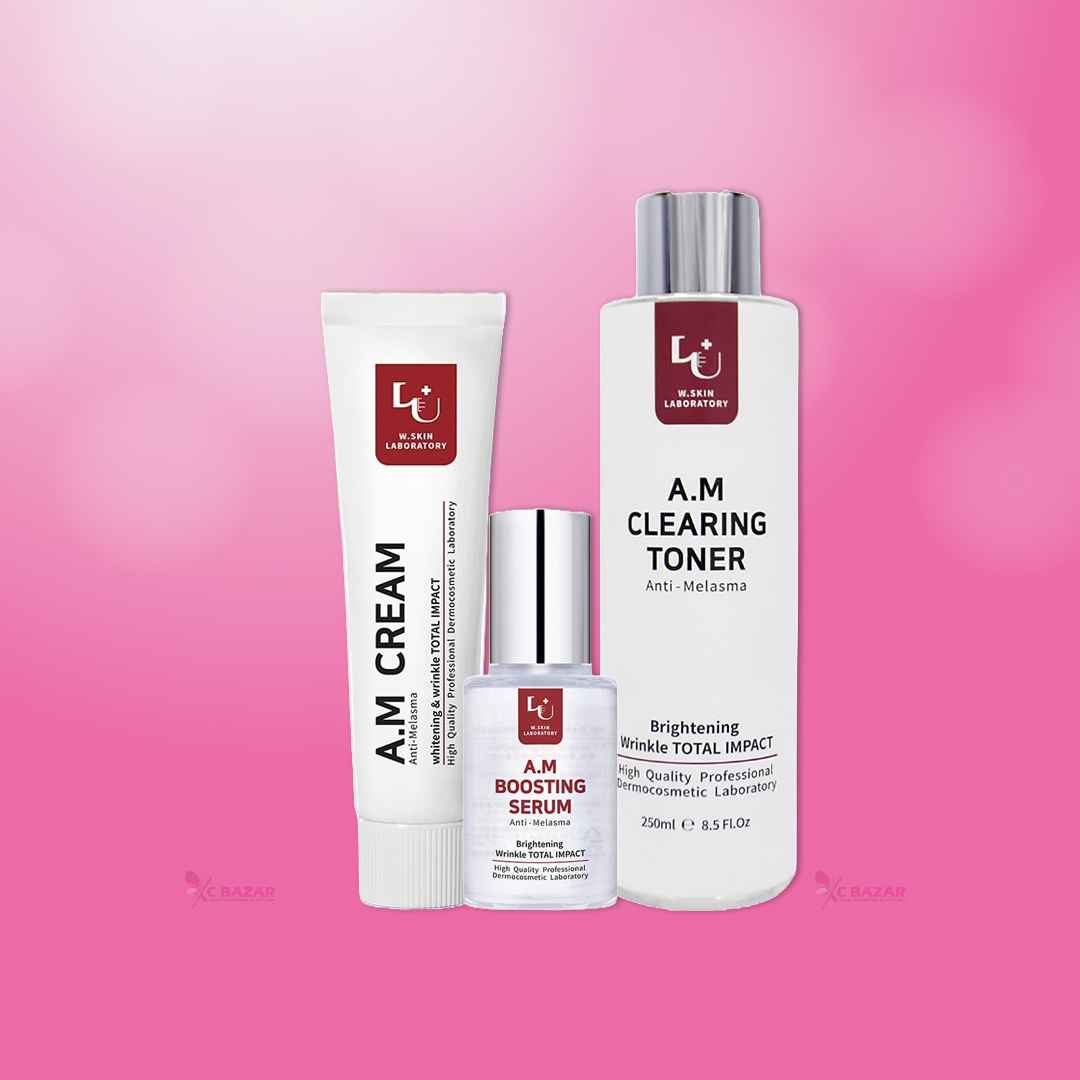 W.Skin Laboratory A.M Boosting Killing Melasma Combo