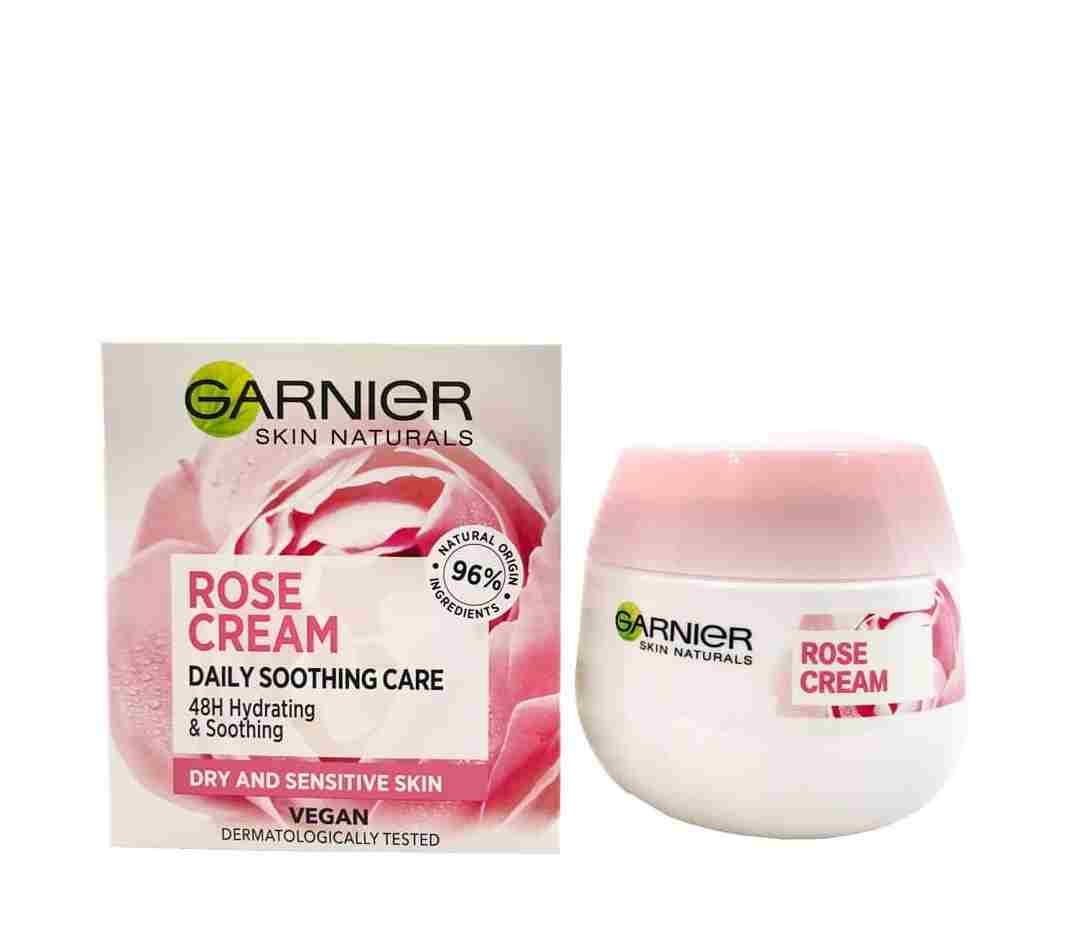 Garnier Skin Naturals Daily Soothing Care Vegan Rose Cream 50 ML