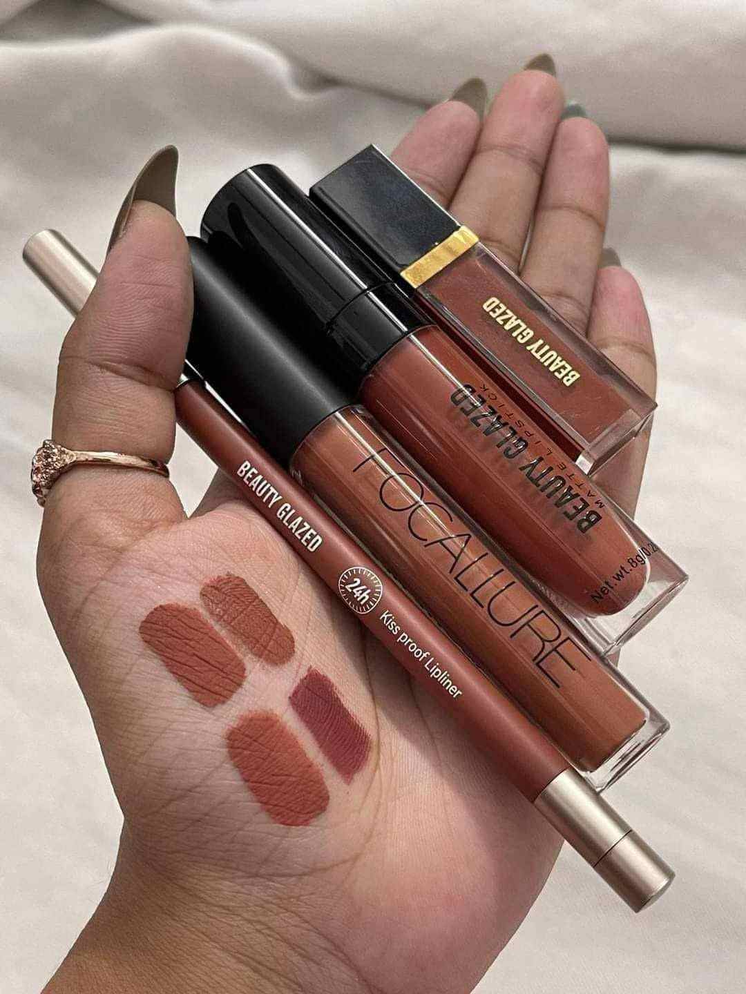 4 pcs set lipstick combo