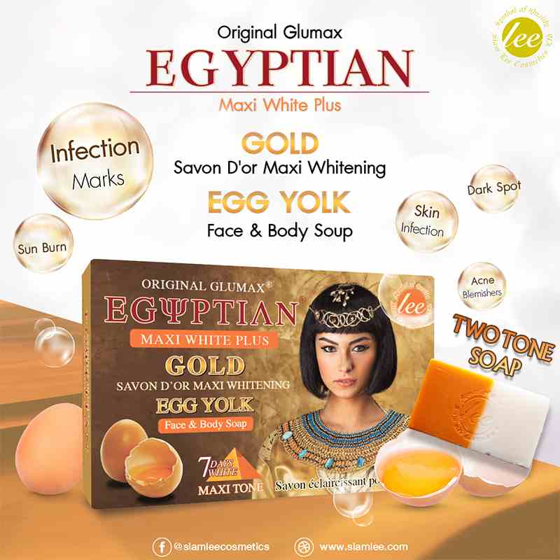 Egyptian Papaya Maxi White Soap -160g