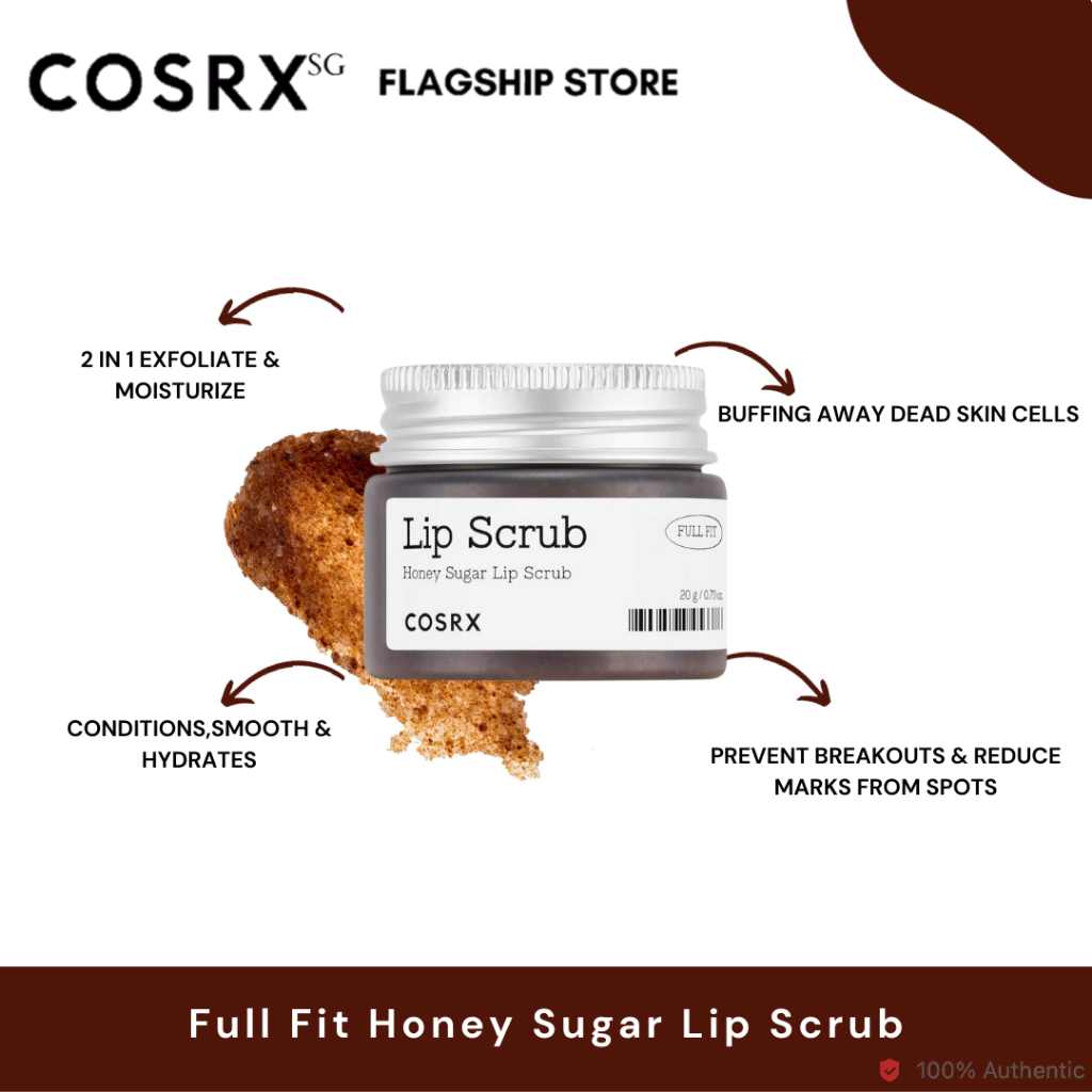 COSRX Full Fit Honey Sugar Lip Scrub 20g