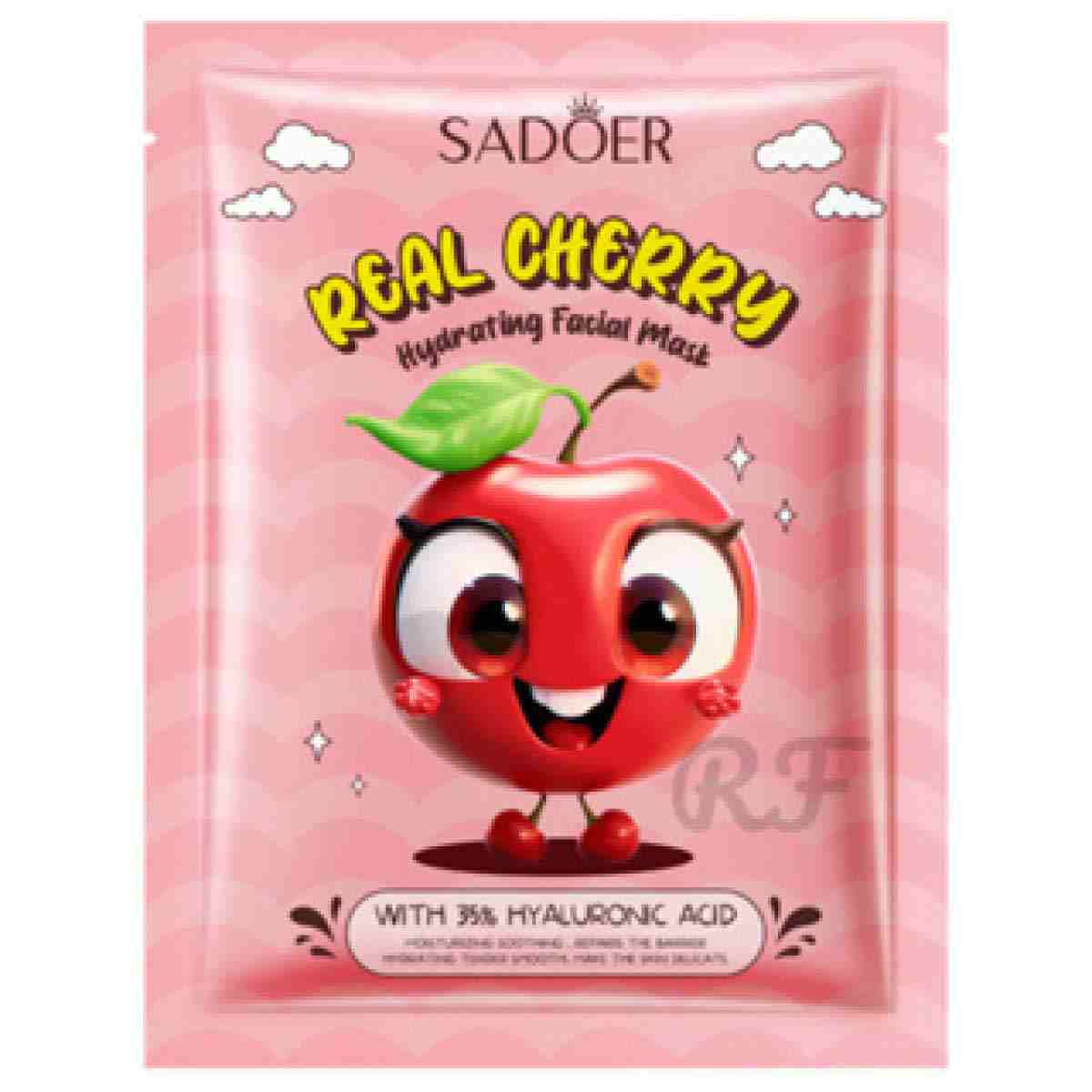 Sadoer Antioxidant Brightening Hydrating Sheet Mask - cherry