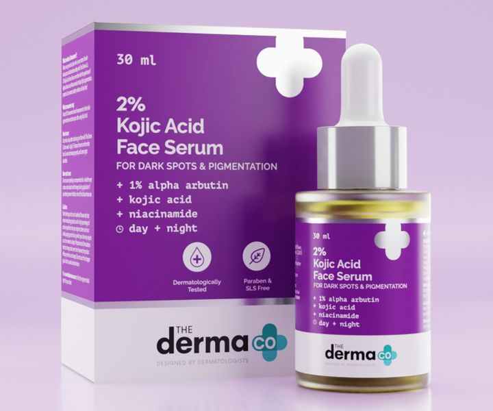 The Derma Co 2% Kojic Acid Face Serum with 1% Alpha Arbutin & Niacinamide - 30 ml