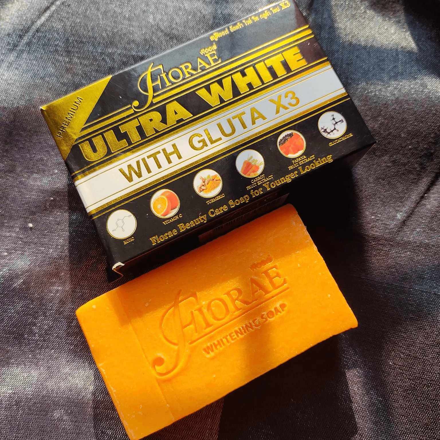 Fiorae Ultra White With Gluta X3 Soap 165 gm
