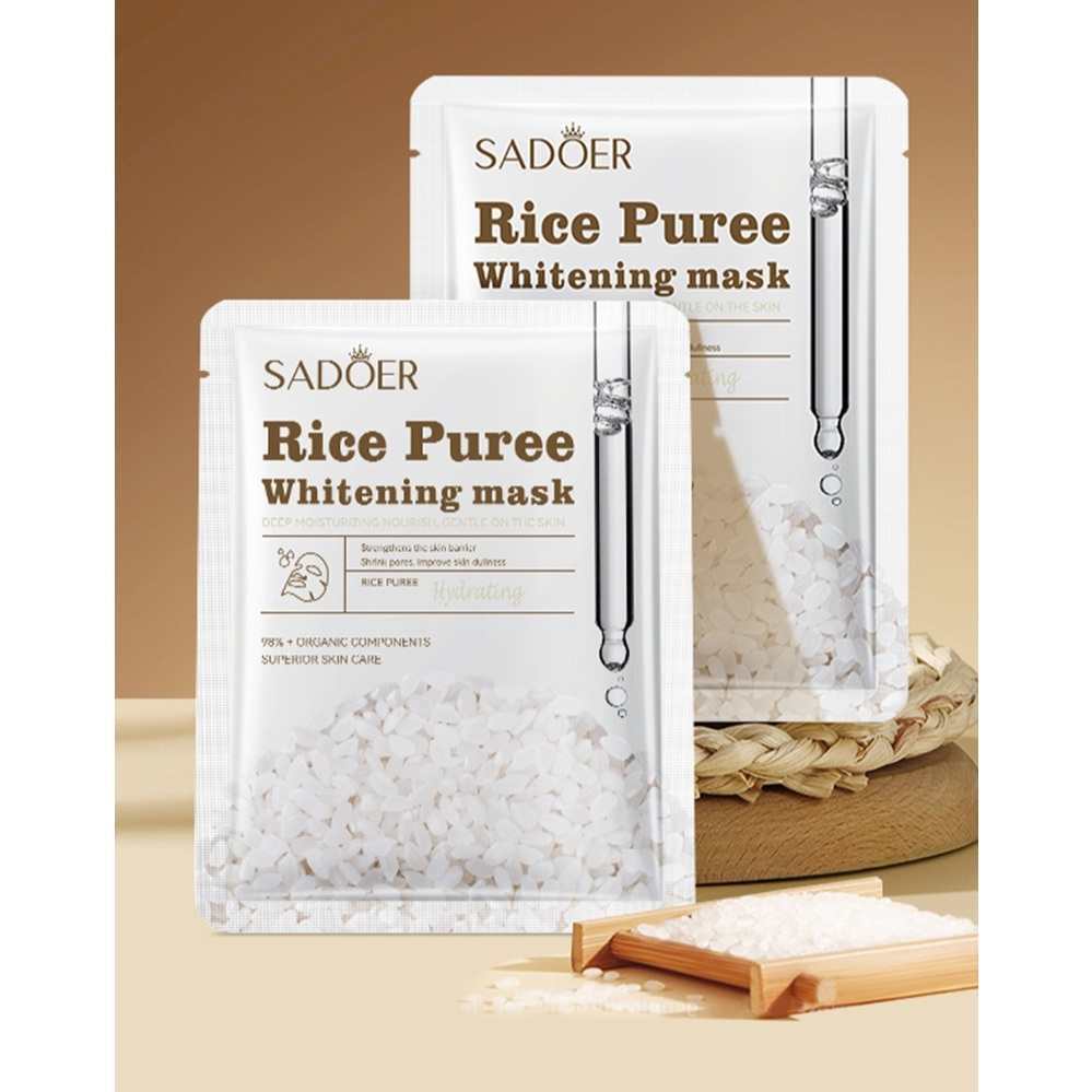 Sadoer Whitening White Rice Facial Mask