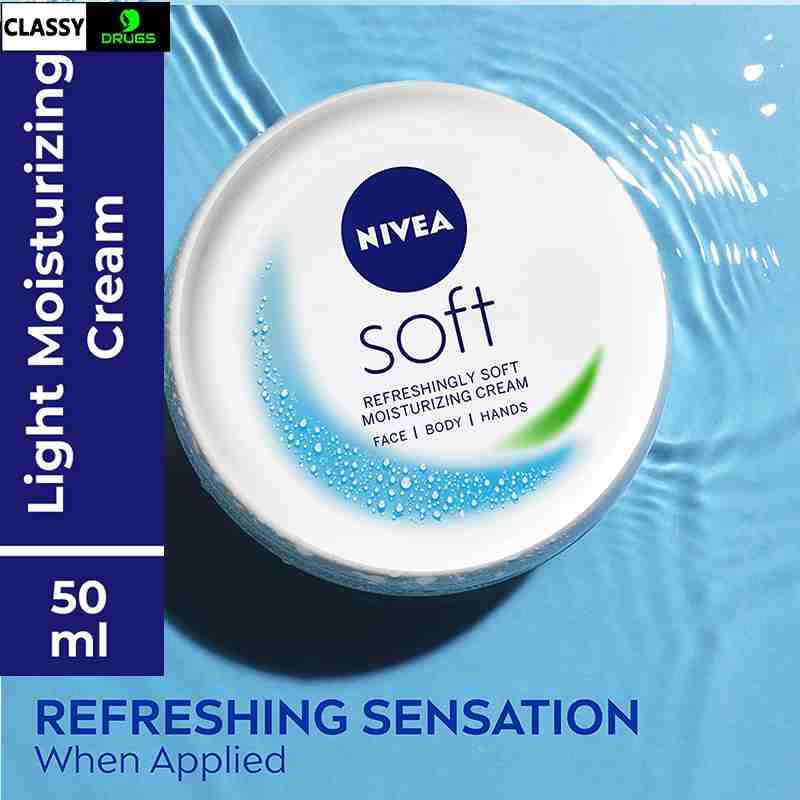 Nivea Soft Moisturizing Cream 50 ml - Egypt