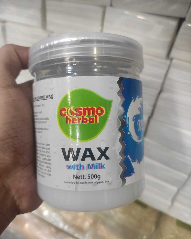 Cosmo Herbal wax 500 gm - Milk