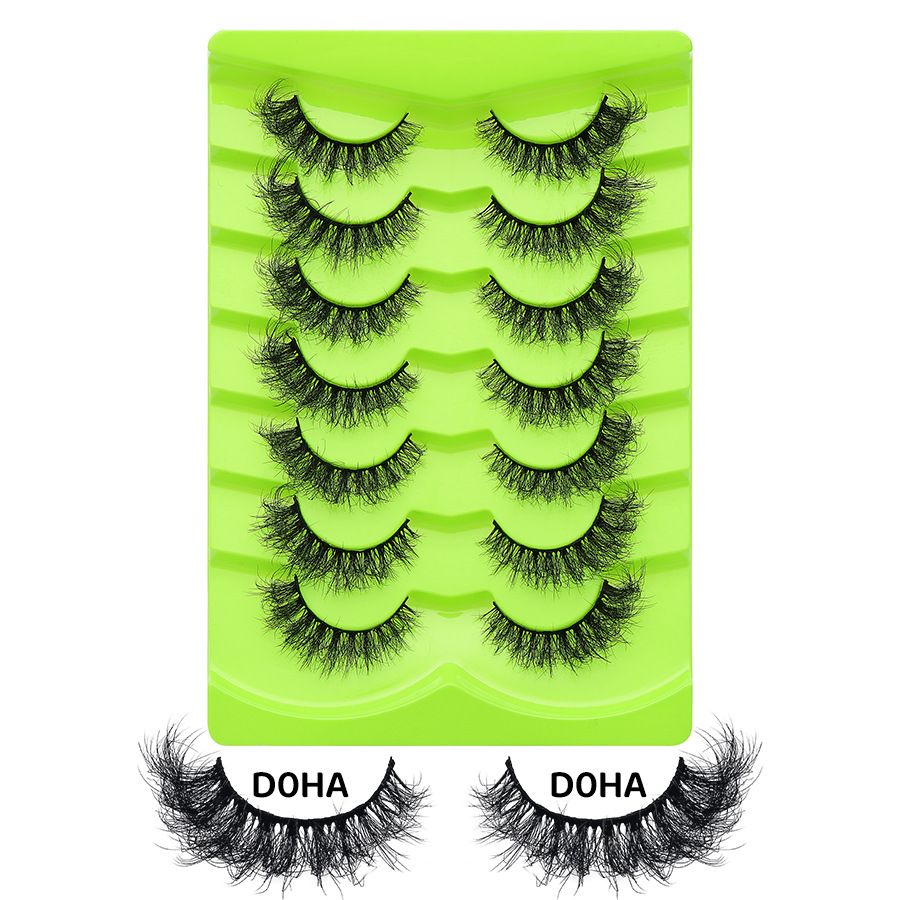 7 pairs natural eyelash -Doha