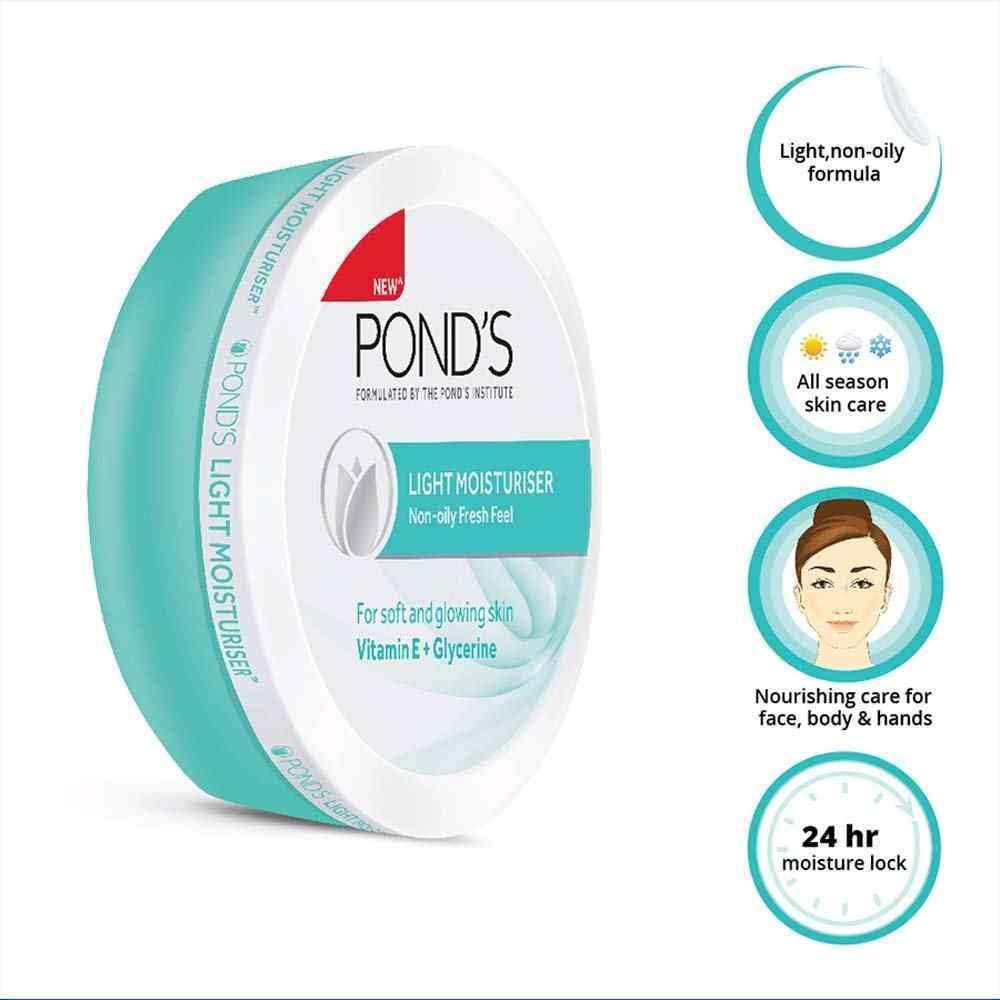 Ponds Light Moisturiser 100 ml - (wh)  Made In India
