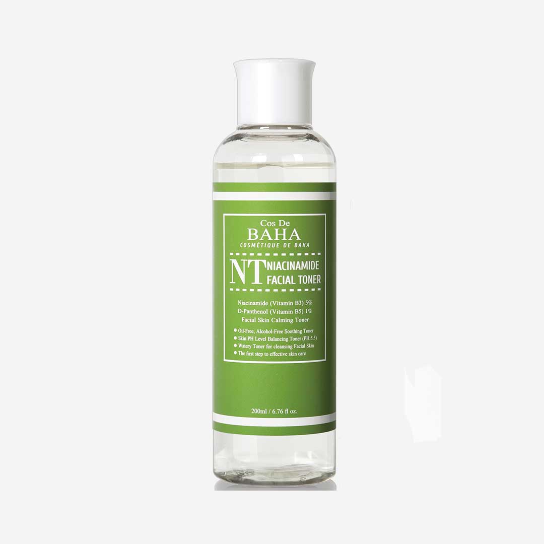 Cos De BAHA Niacinamide Facial Toner Hydrating, Pore Minimizing ,All skin type 200ml (NT) - Made In Korea