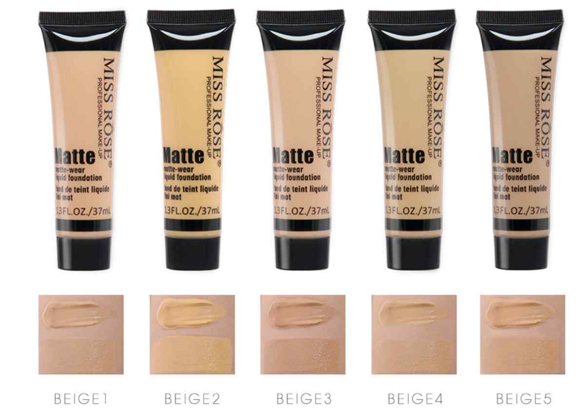 Miss Rose Matte Wear Liquid Foundation 37ml