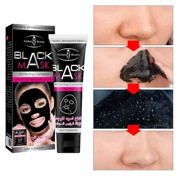 AICHUN BEAUTY BLACK MASK WHITENING COMPLEX DEEP CLEANSING - 120ML