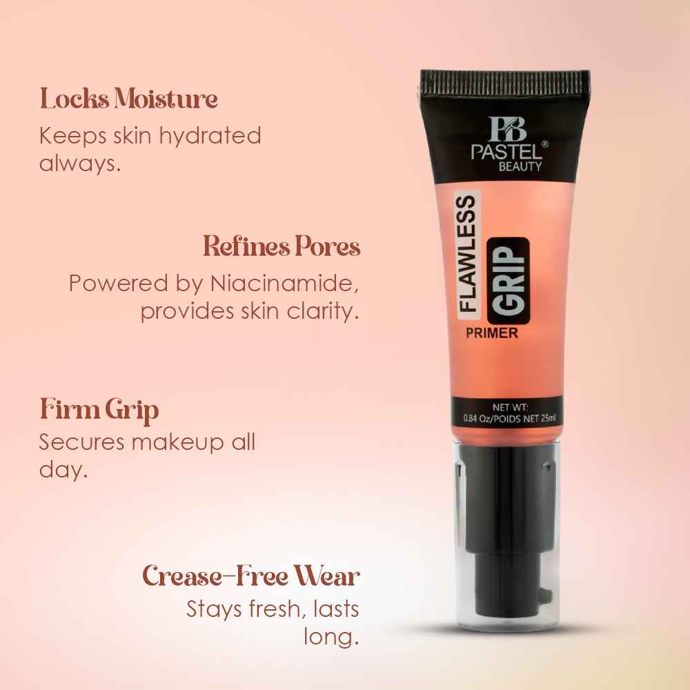 PASTEL BEAUTY FLAWLESS GRIP PRIMER 25 ml - Orange