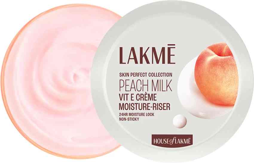Lakme Skin Perfect Collection Peach Milk Vitamin E Cream Moisturiser