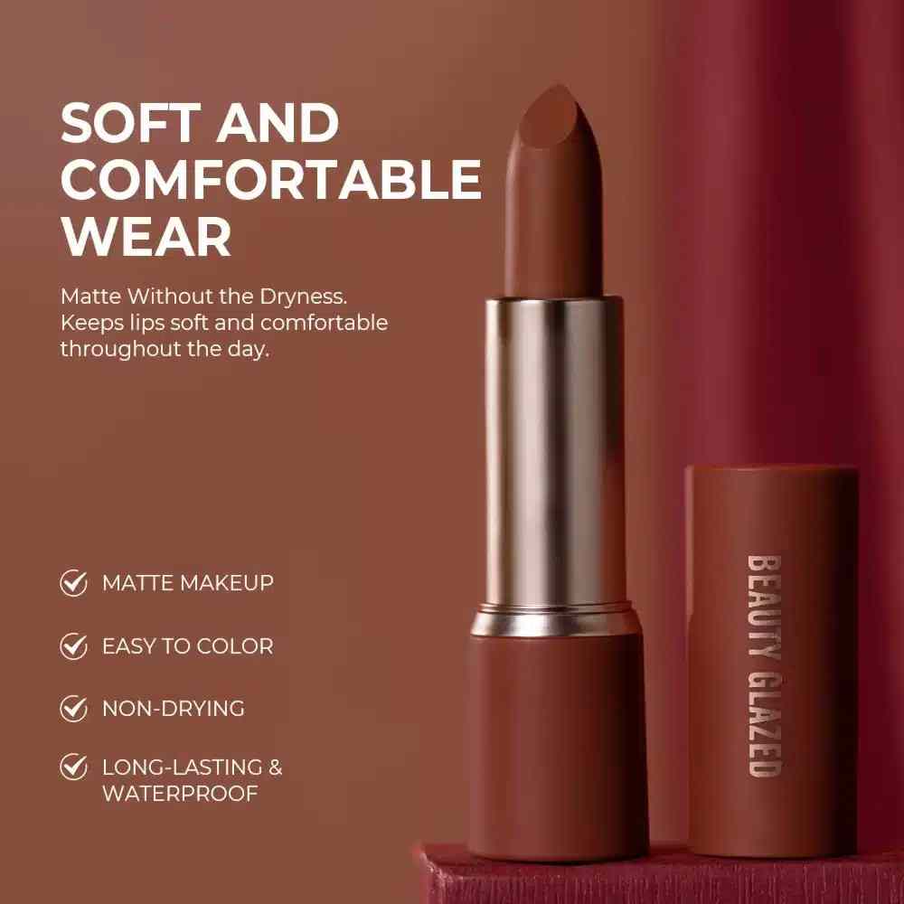 Beauty Glazed Modern Matte Long Lasting Lipstick
