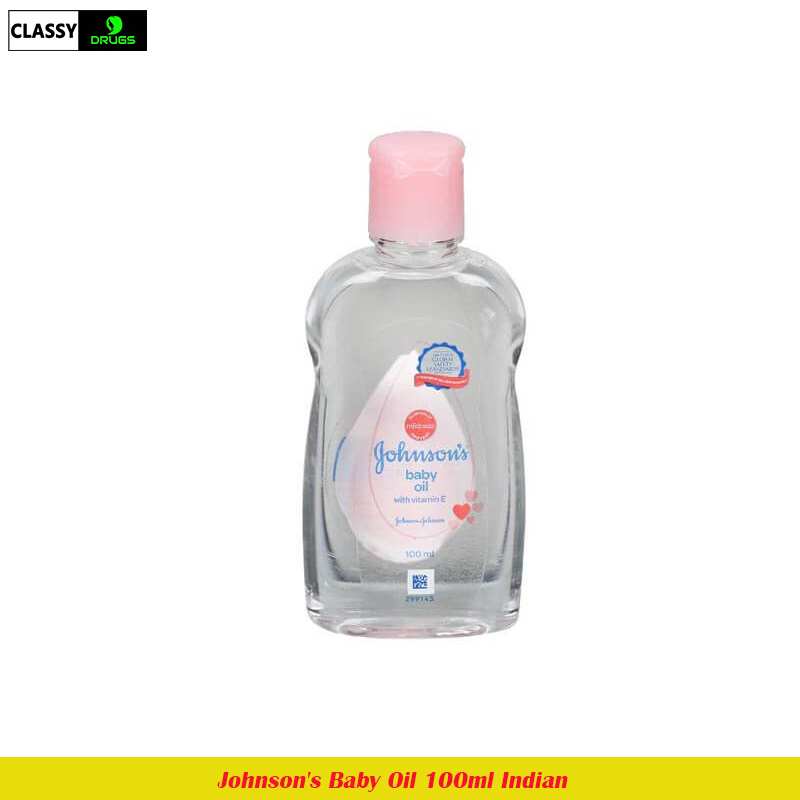 Johnson's Baby Oil with Vitamin E 100 ml - Indian