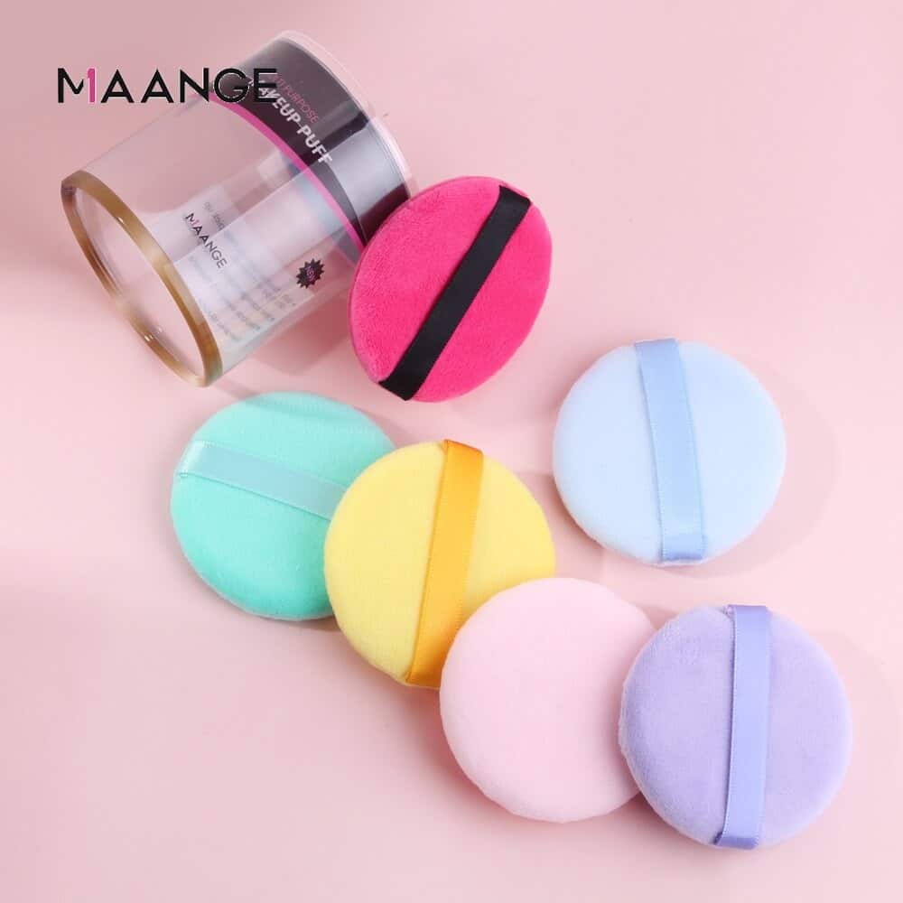 MAANGE 6Pcs Powder Puff Pads