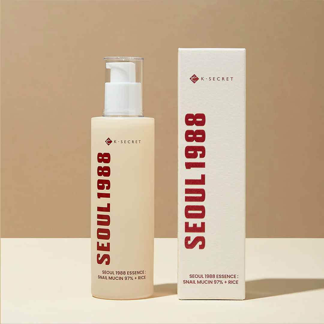 K-Secret Seoul 1988 Essence : Snail Mucin 97% + Rice -100ml