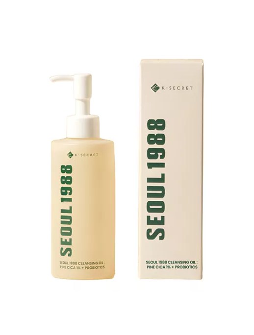 KSECRET SEOUL 1988 Cleansing Oil : Pine Cica 1% + Probiotics 200ml