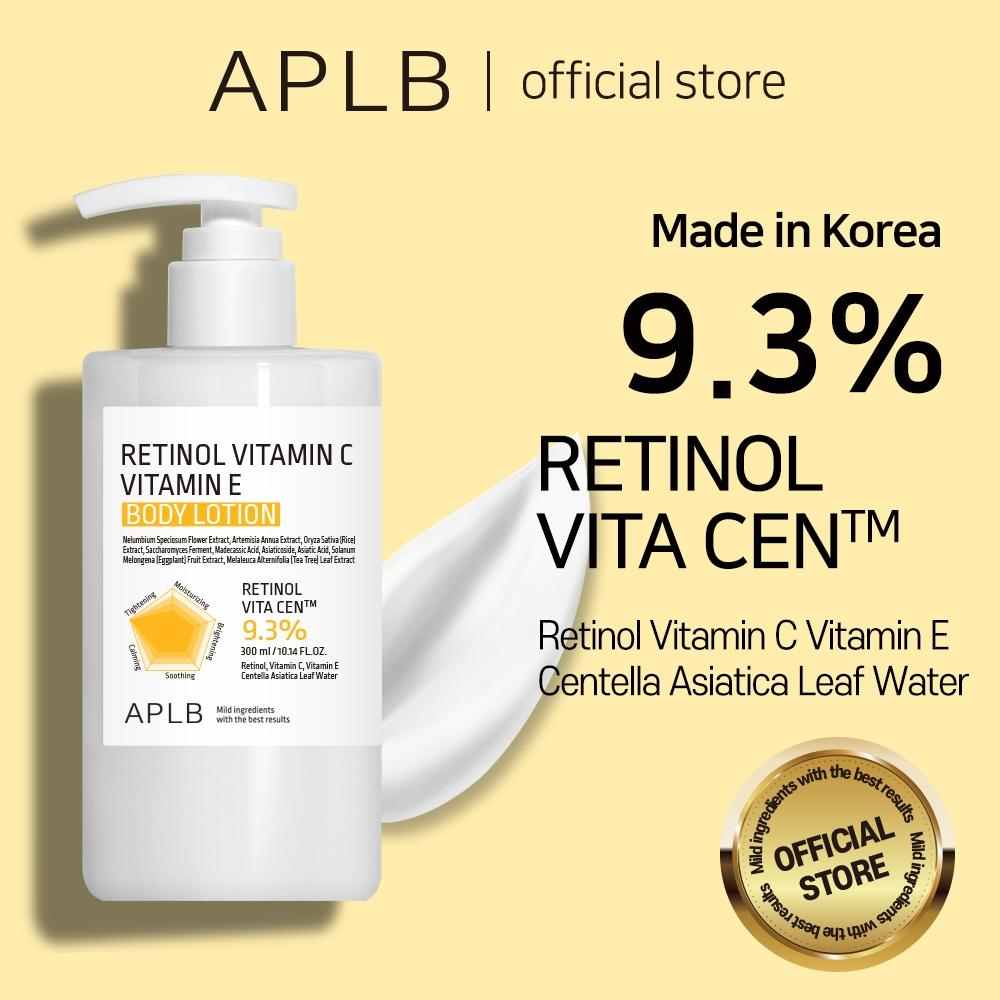 APLB Retinol Vitamin C Vitamin E Body Lotion 300ml