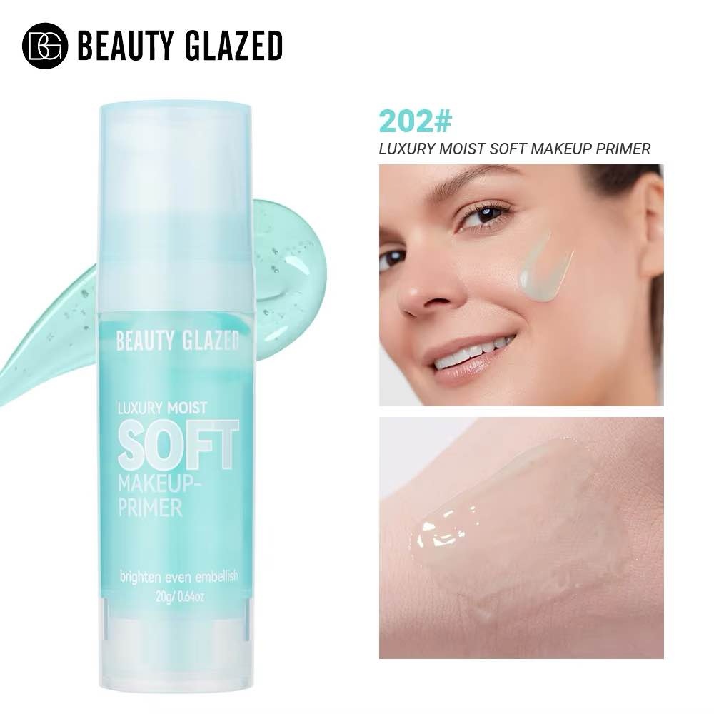 Beauty Glazed Luxury Moist Soft Makeup Primer-20gm(Blue)