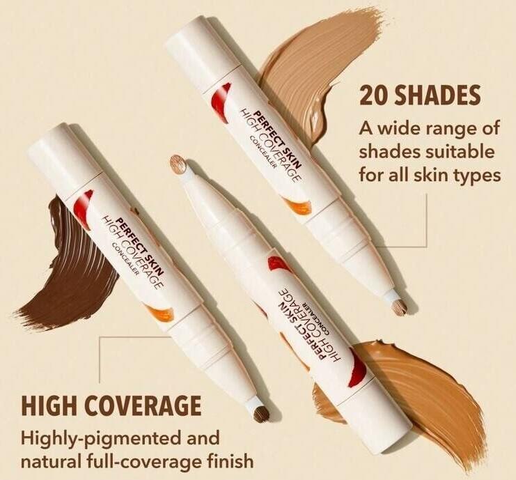 SHEGLAM Perfect Skin High Coverage Concealer