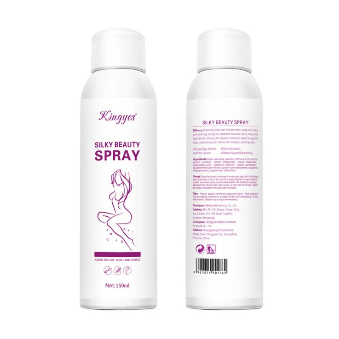 Kingyes Silky Beauty Painless Hair Removal Spray 150 ml