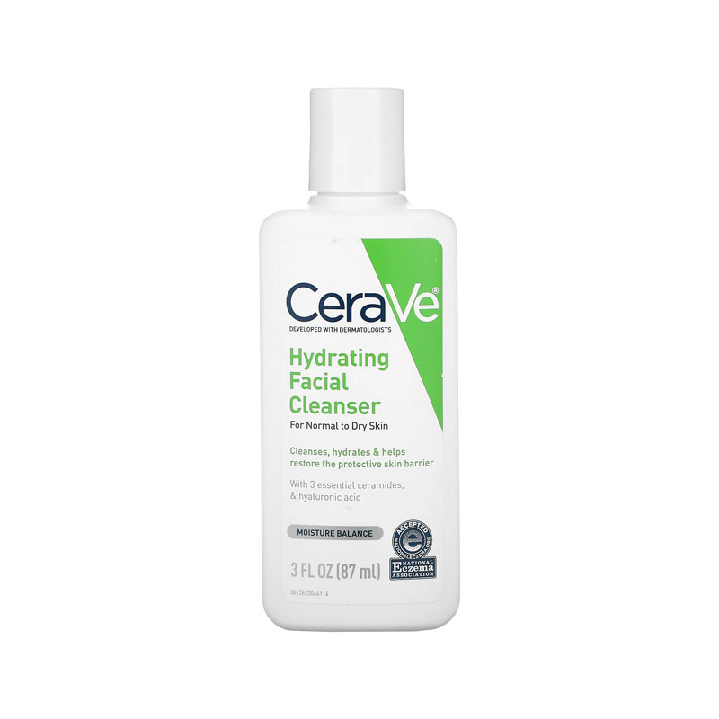Cerave Hydrating Facial Cleanser For Normal To Dry Skin 87 ml