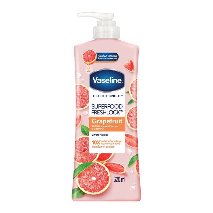 VASELINE Healthy Bright Superfood Fresh lock Grapefruit Lotion – 320ml