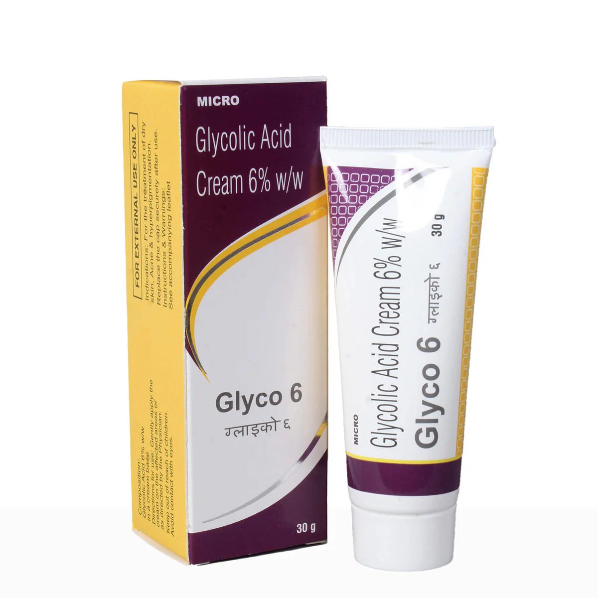 Glyco 6 Cream for All Skin Type 30gm