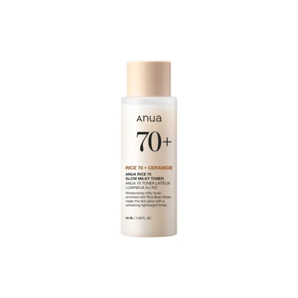 Anua 70+ Rice + Ceramides Glow Milky Toner 40 ml