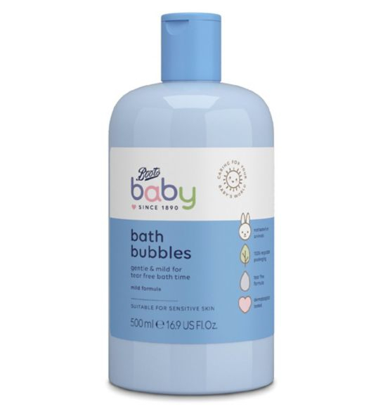 Boots Baby Bath Bubbles 500ml