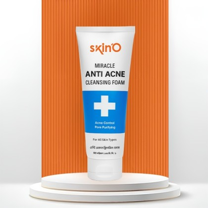 skinO Miracle Anti Acne Cleansing Foam 100 ml