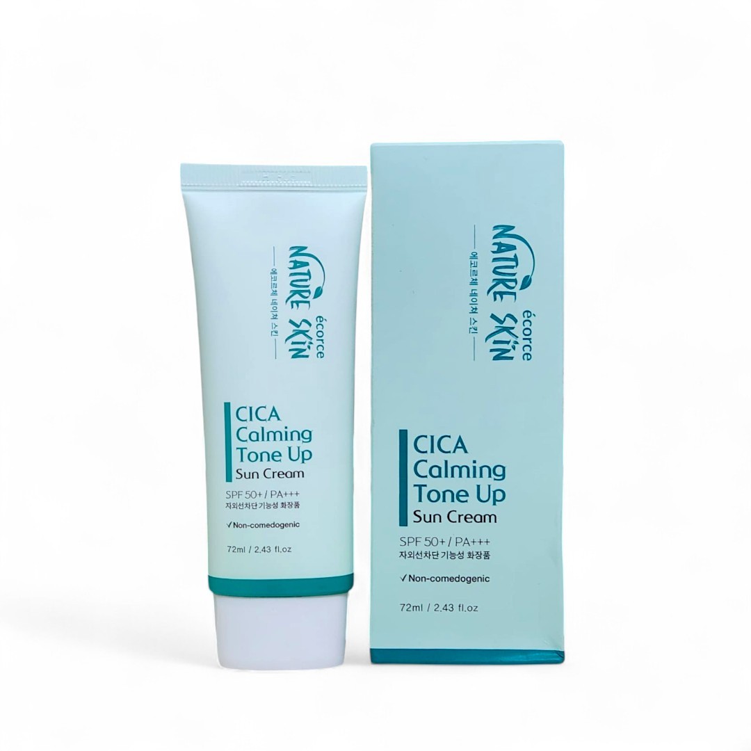 Nature Skin Cica Calming Tone Up Sun Cream SPF50+ PA+++ 72ml